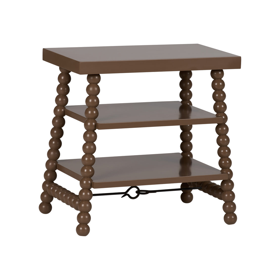 Bobbins Drink Table, angled view - Starboard Lane