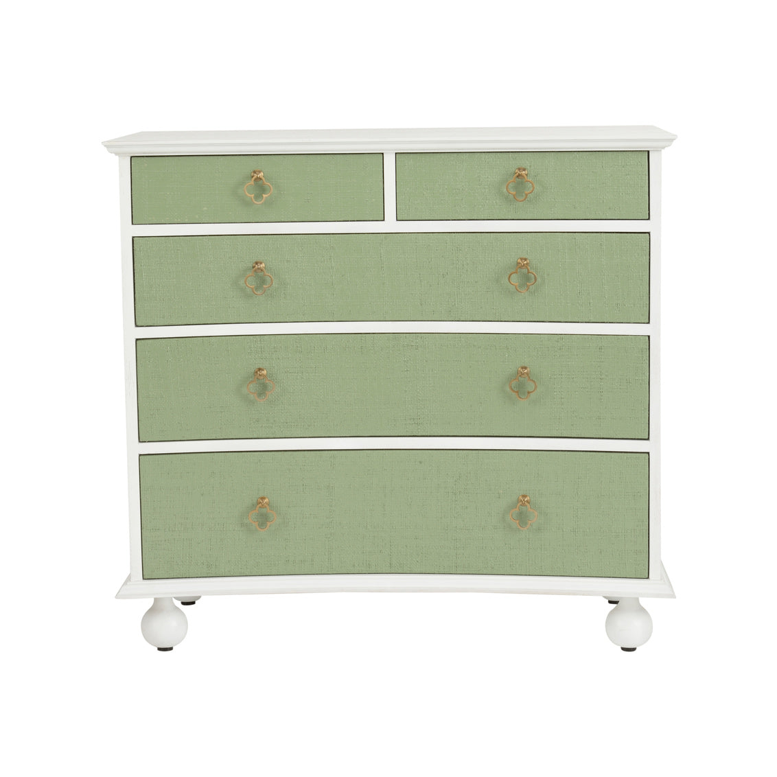 Maxwell Chest - Green, detail - Starboard Lane