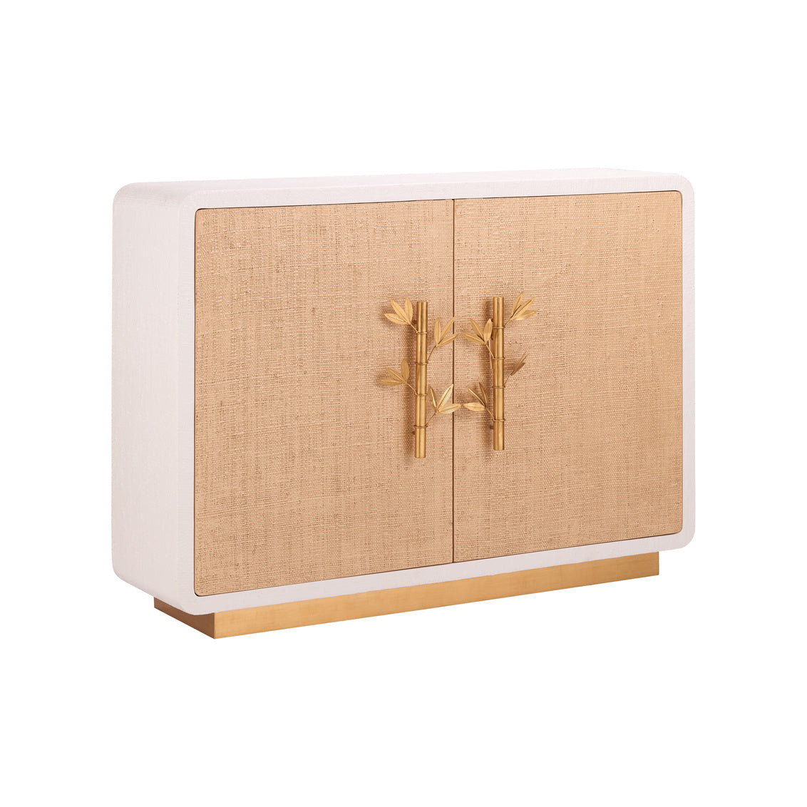 Cin-Cin Cabinet - White, angled view - Starboard Lane