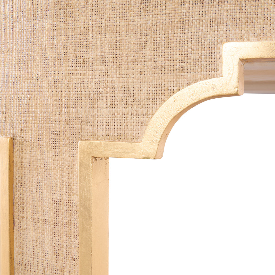 Yangon Hall Table - Natural, detail - Starboard Lane