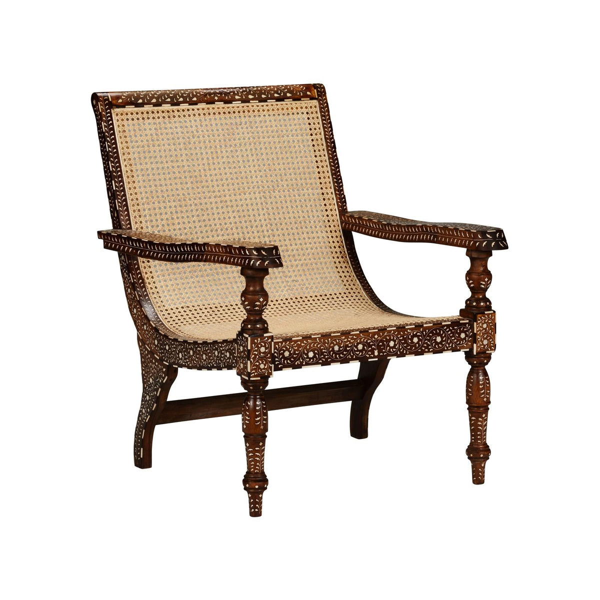 Aryana Arm Chair, angled view - Starboard Lane