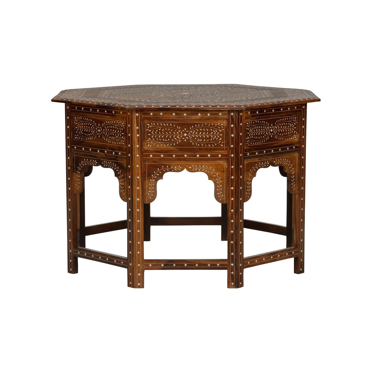 Aryana Center Table, angled view - Starboard Lane