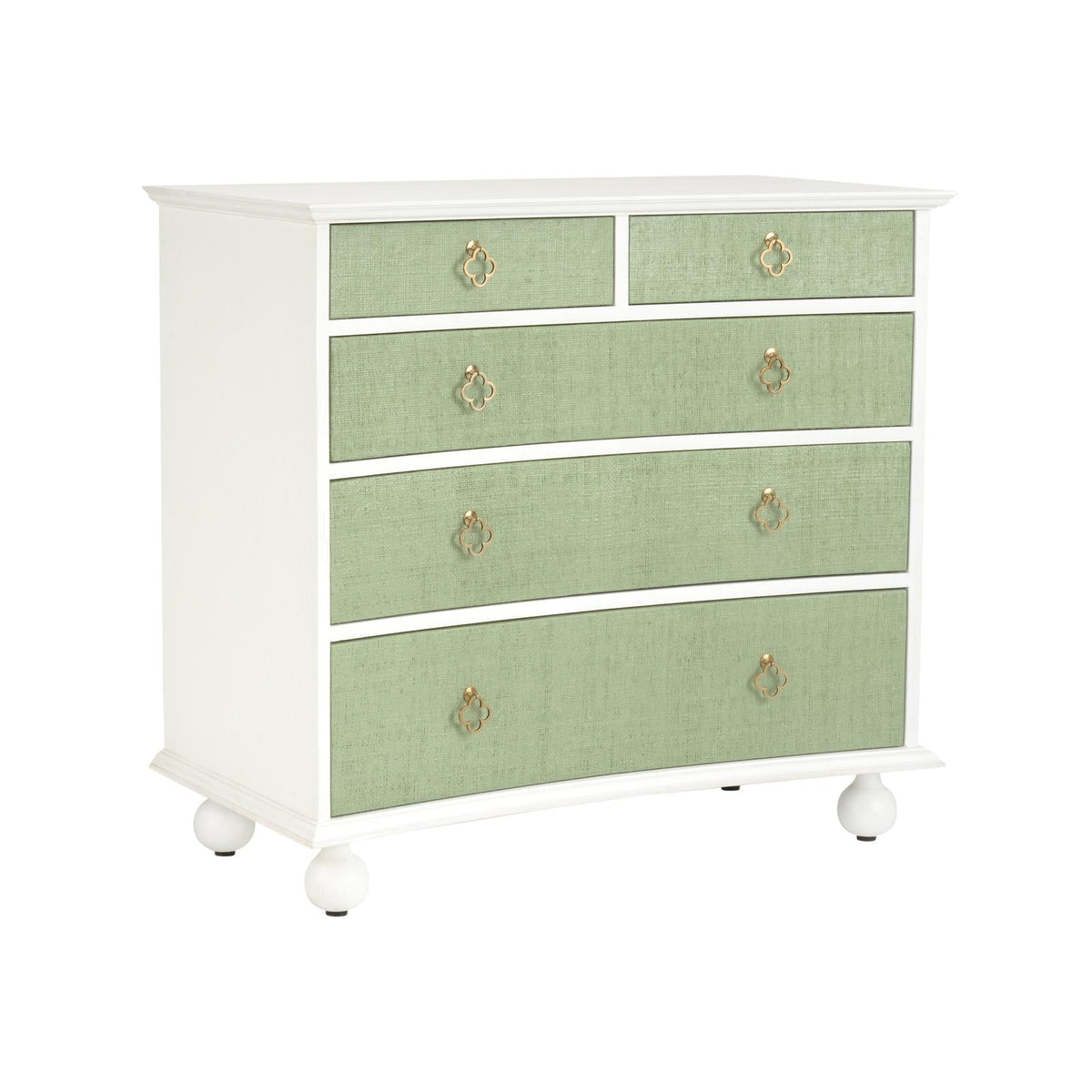Maxwell Chest - Green, angled view - Starboard Lane