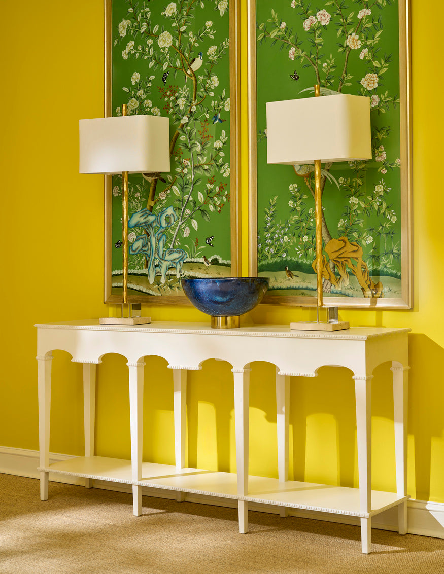 Oslo Console - White, detail - Starboard Lane