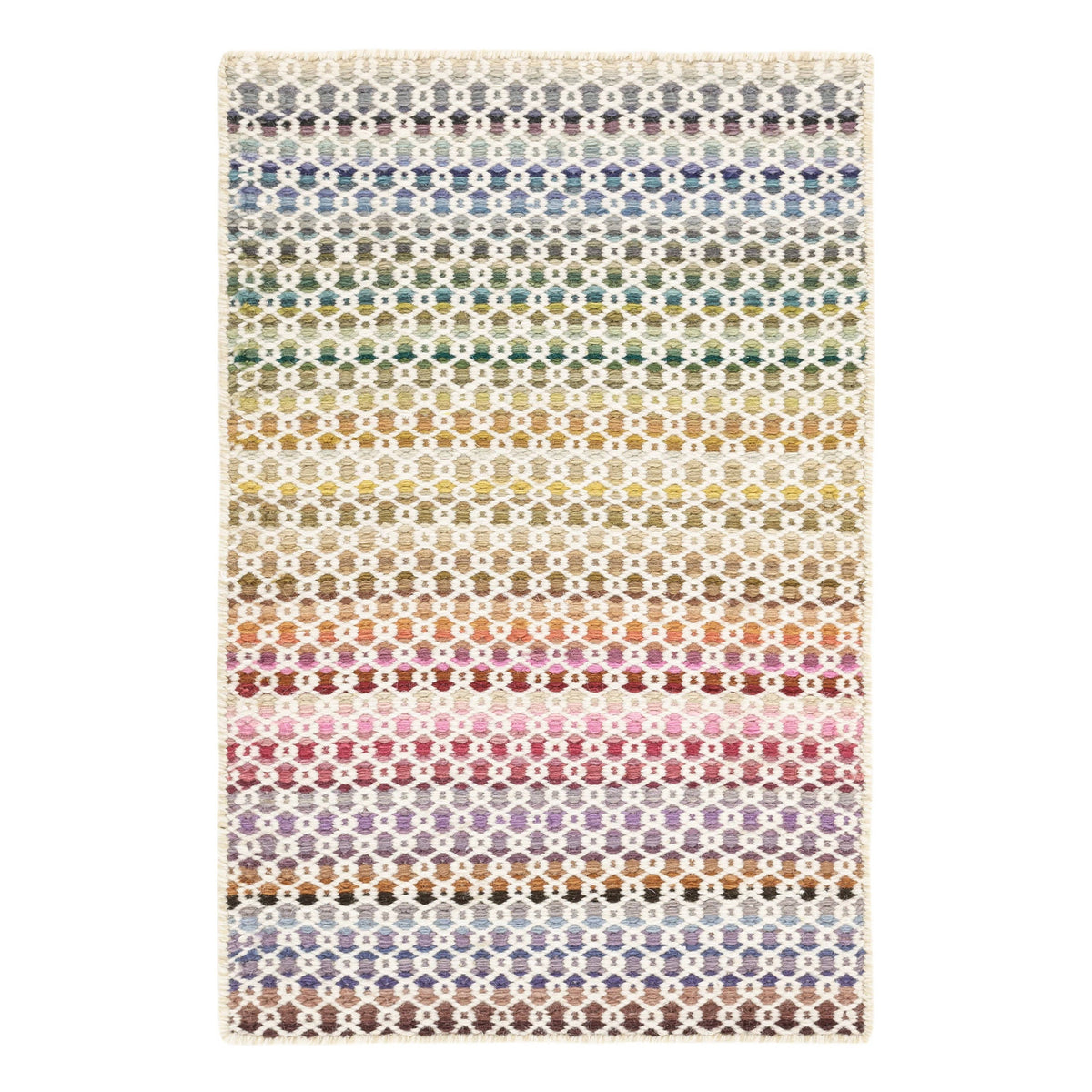 Poppy Handwoven Wool Rug, Multi - Starboard Lane