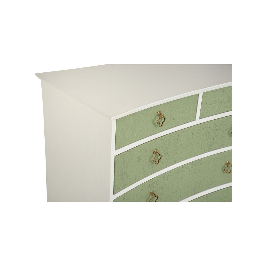 Maxwell Chest - Green, front view - Starboard Lane