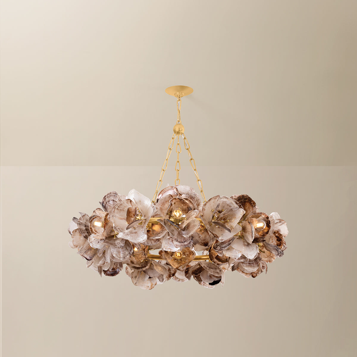 Galle Chandelier, Small, styled view - Starboard Lane