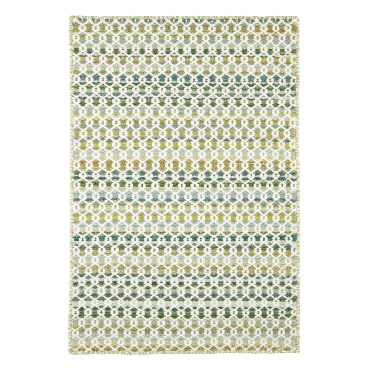 Poppy Handwoven Wool Rug, Moss - Starboard Lane