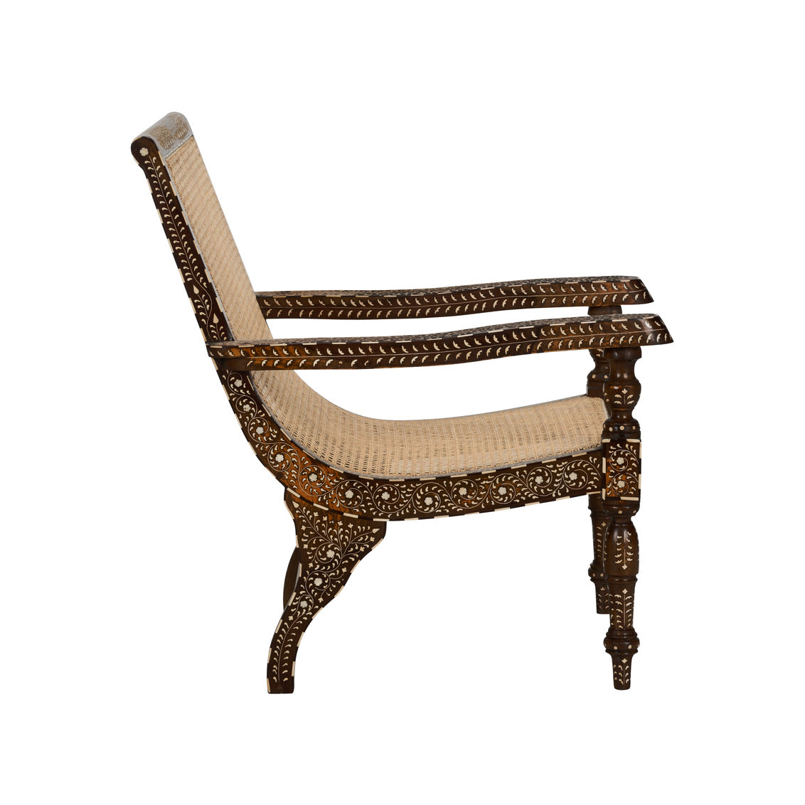 Aryana Arm Chair, front view - Starboard Lane