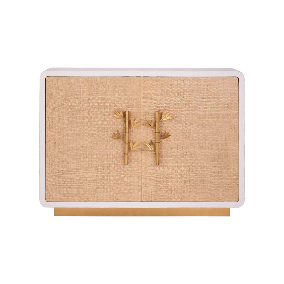 Cin-Cin Cabinet - White, front view - Starboard Lane
