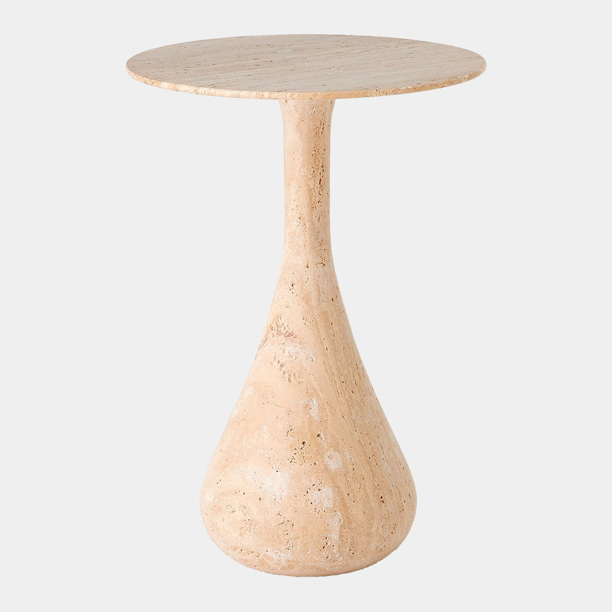 Dea Table - Travertine, Large - Starboard Lane