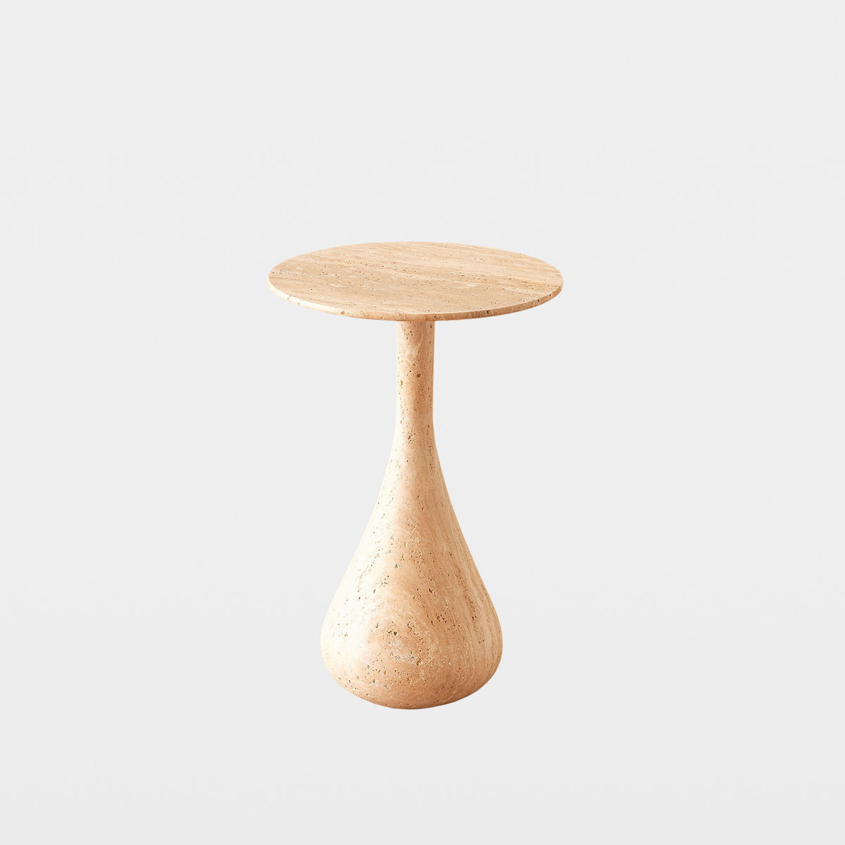 Dea Table - Travertine, Small - Starboard Lane