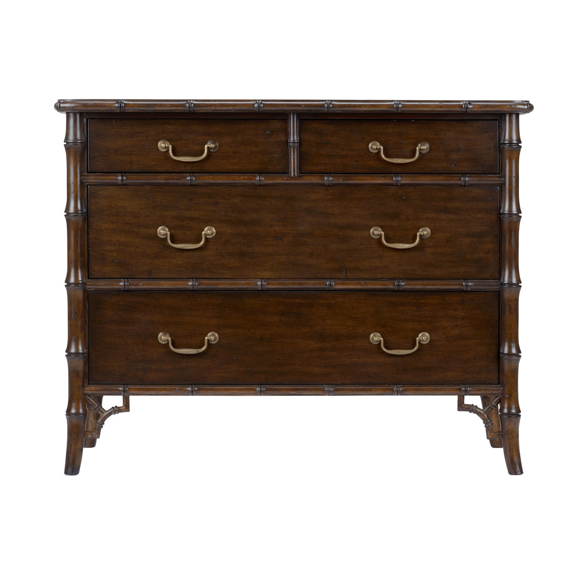 Sheraton Bamboo Chest, side view - Starboard Lane