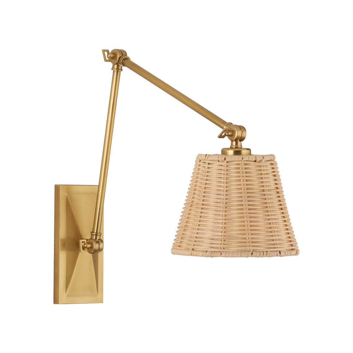 Downtown Sconce, front view - Starboard Lane