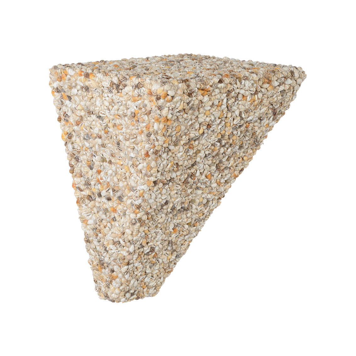 Shell Bracket - Natural, front view - Starboard Lane
