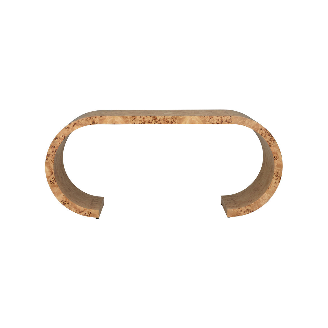 Bridges Console - Burlwood, side view - Starboard Lane