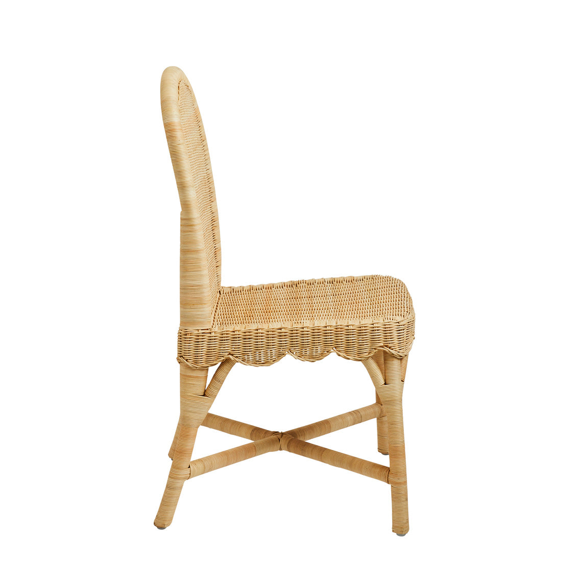 Linton Chair, Set of 2, side view - Starboard Lane