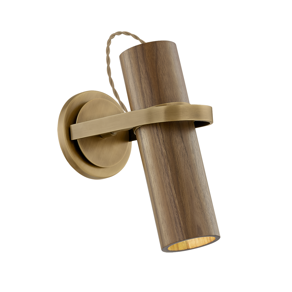 Lennox Wall Sconce, styled view - Starboard Lane