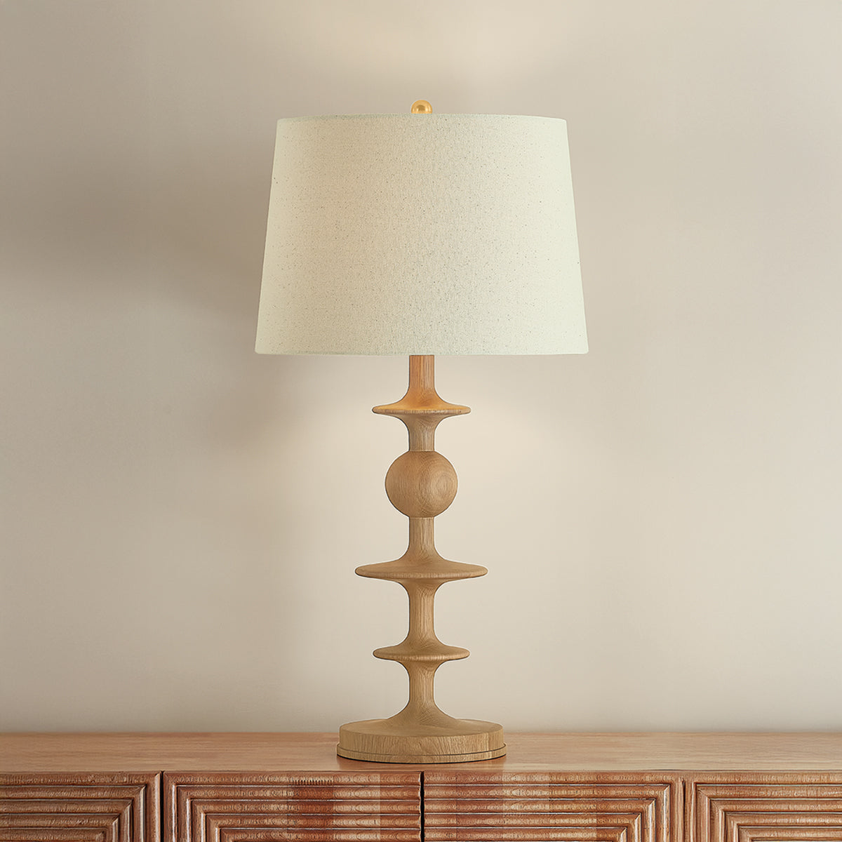 Jefferson Heights Table Lamp, styled view - Starboard Lane