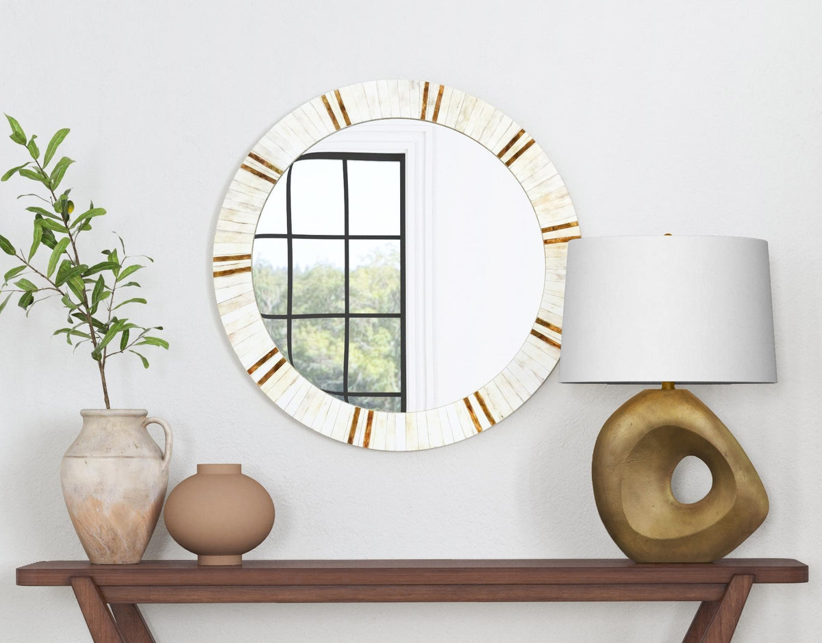 Clever Wall Mirror, styled in a room - Starboard Lane