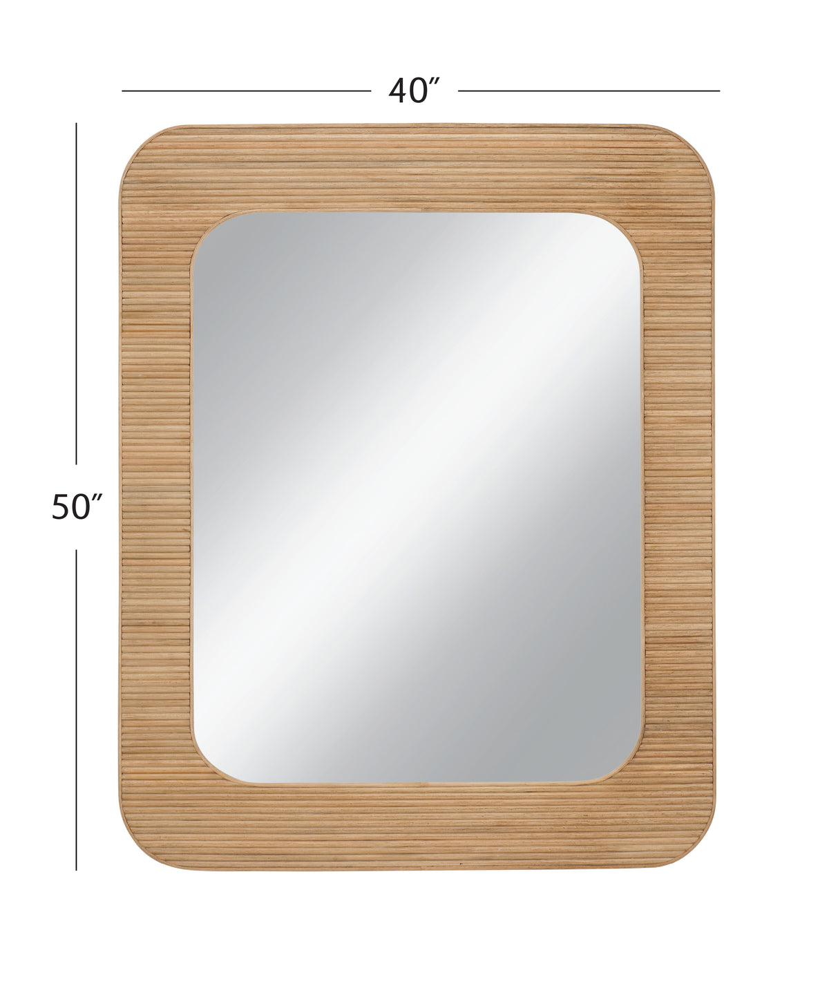 Wilson Wall Mirror, dimensions - Starboard Lane