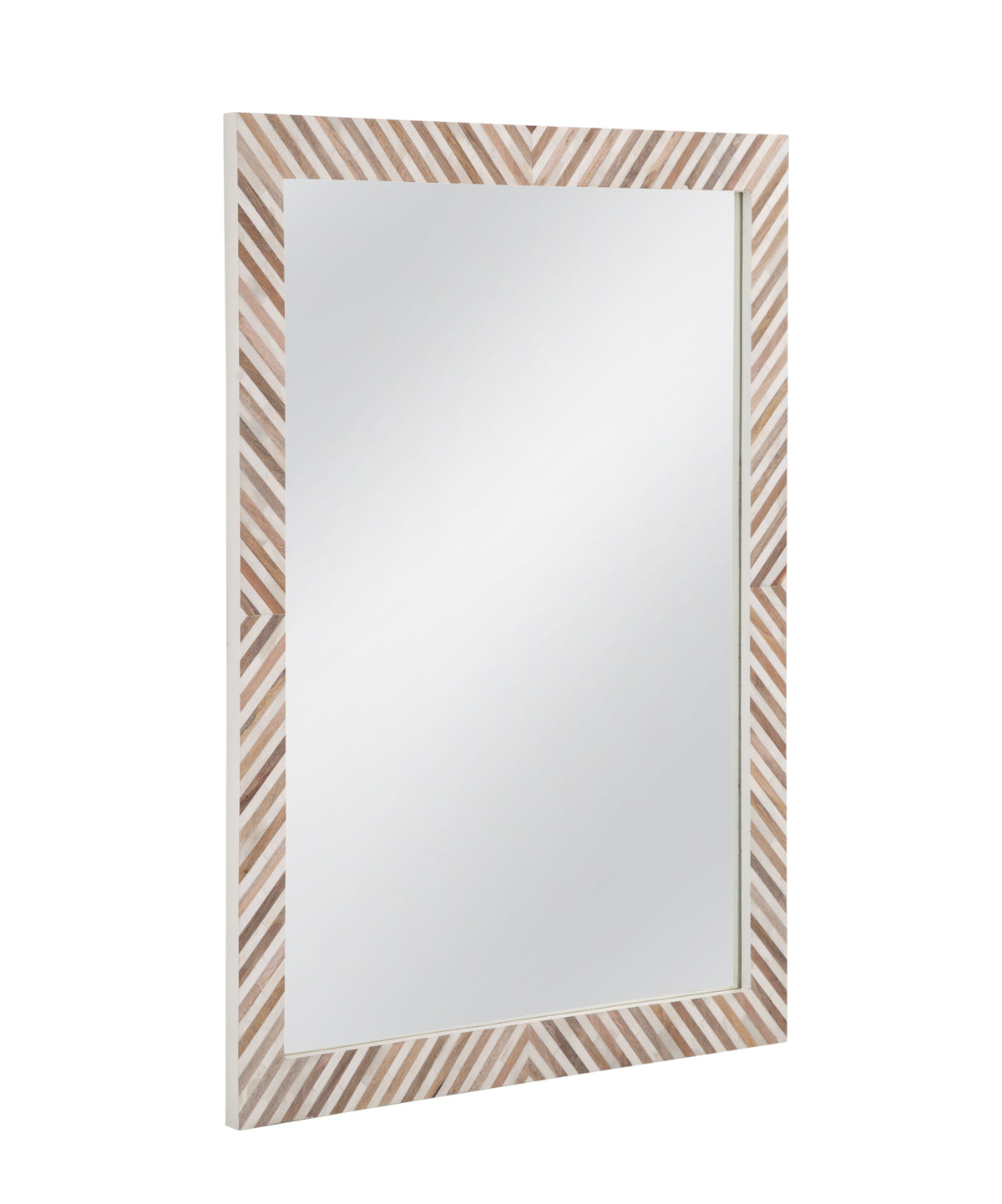 Karl Wall Mirror, angled view - Starboard Lane