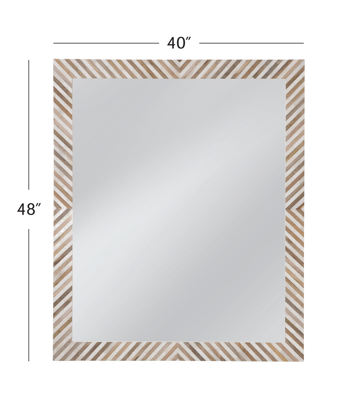 Karl Wall Mirror, dimensions - Starboard Lane