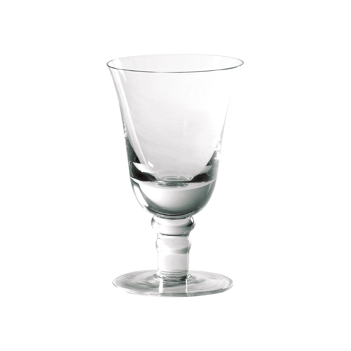 Puccinelli Iced Tea Glass, classic clear mouthblown glass