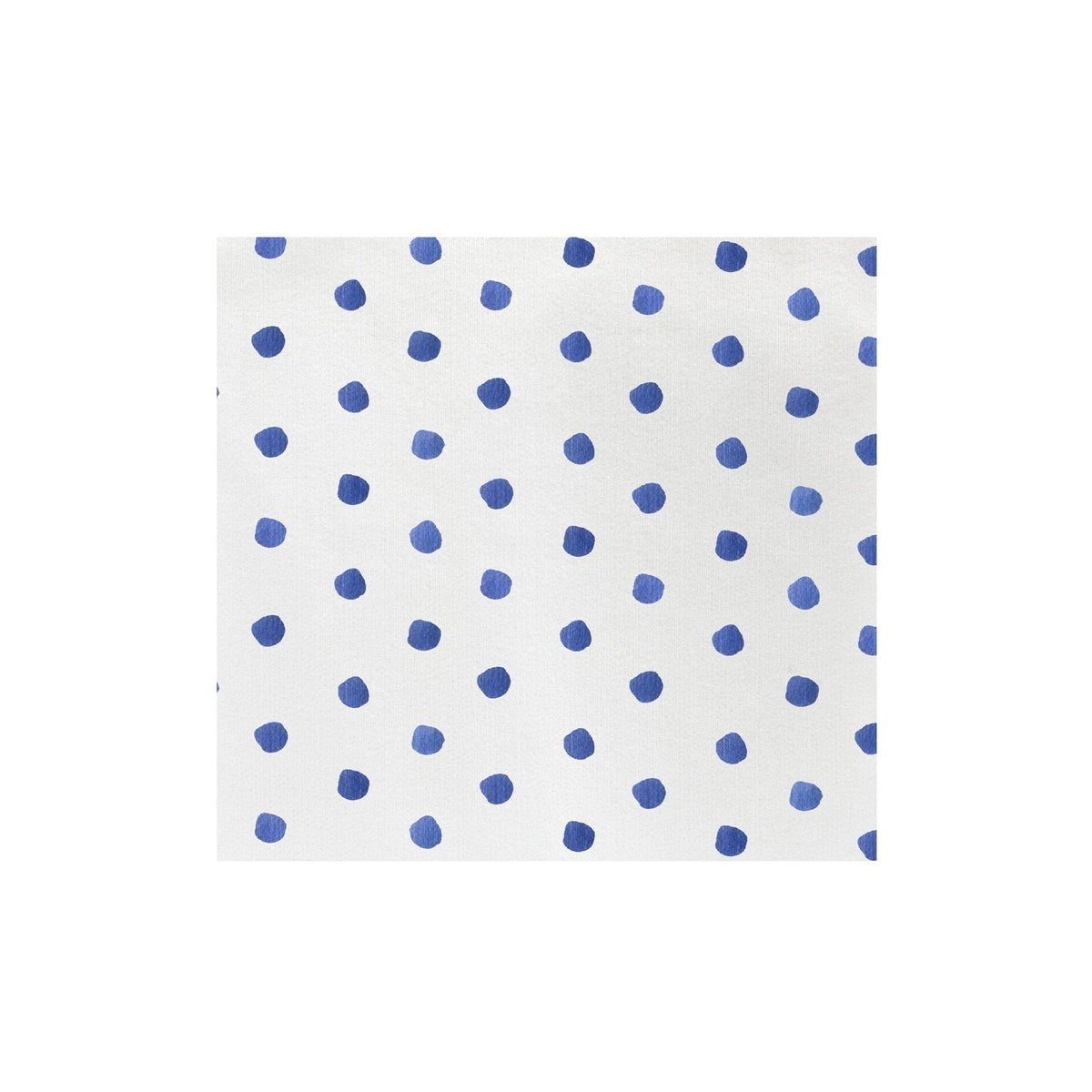Papersoft Dot Blue Dinner Napkins, blue painted dots