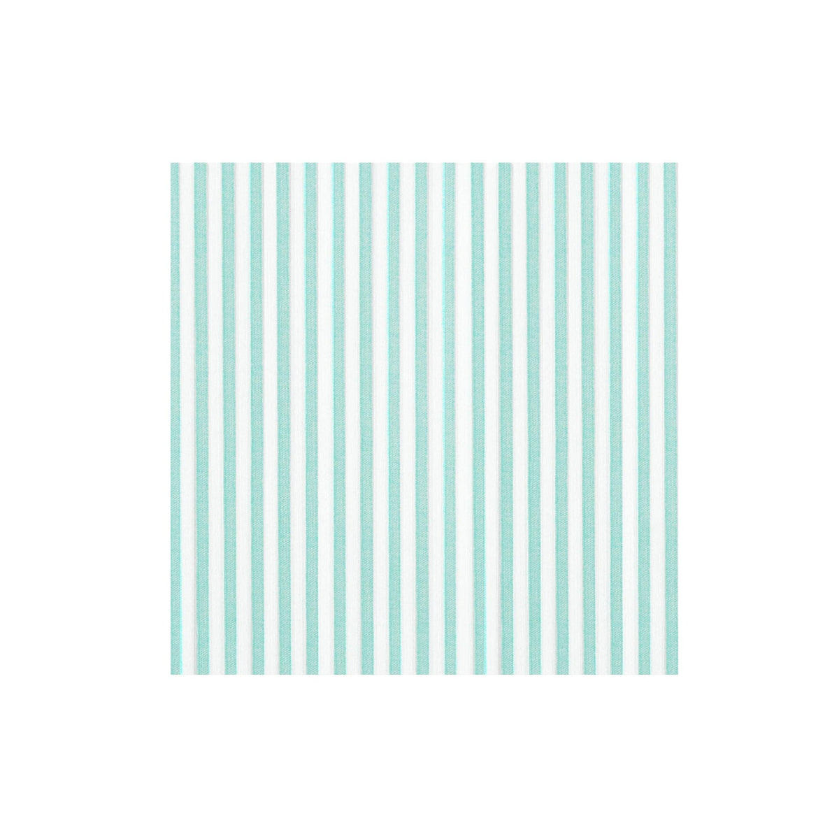 Papersoft Capri Aqua Dinner Napkins, aqua and white stripes