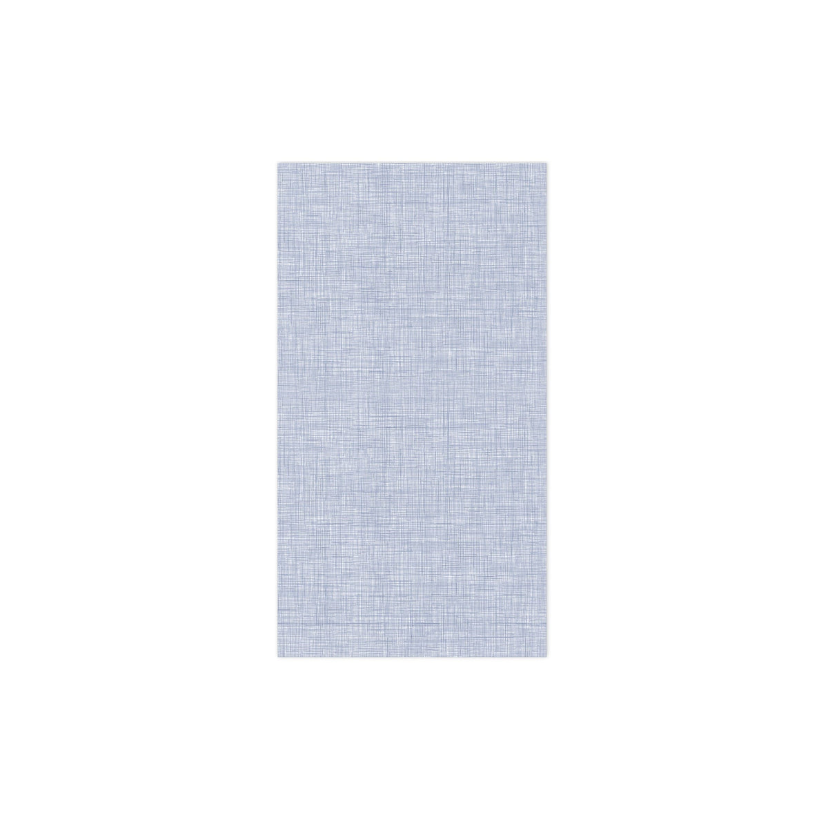 Papersoft Easy Blue Guest Towels, blue linen-look texture