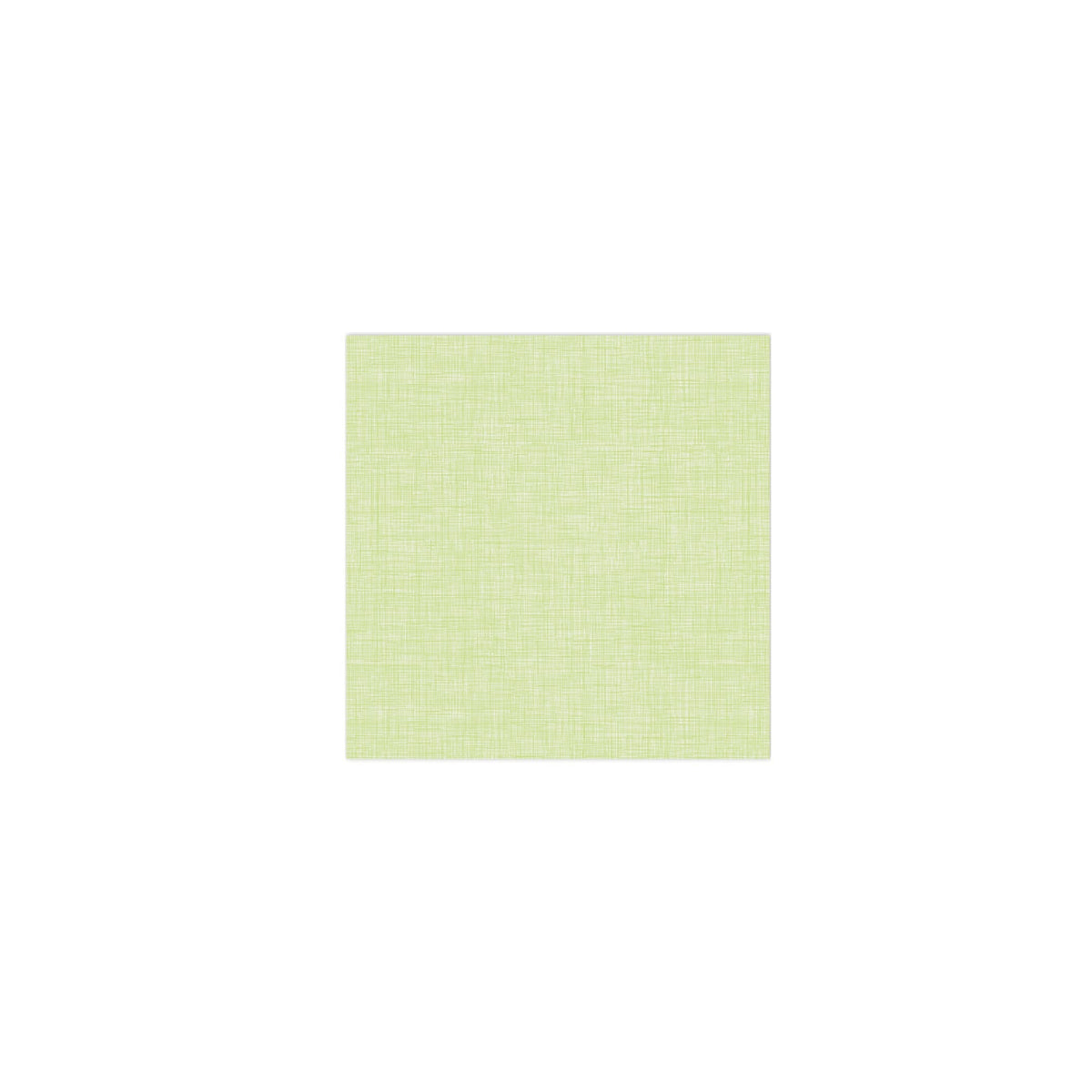 Papersoft Easy Green Cocktail Napkins, green linen-look texture
