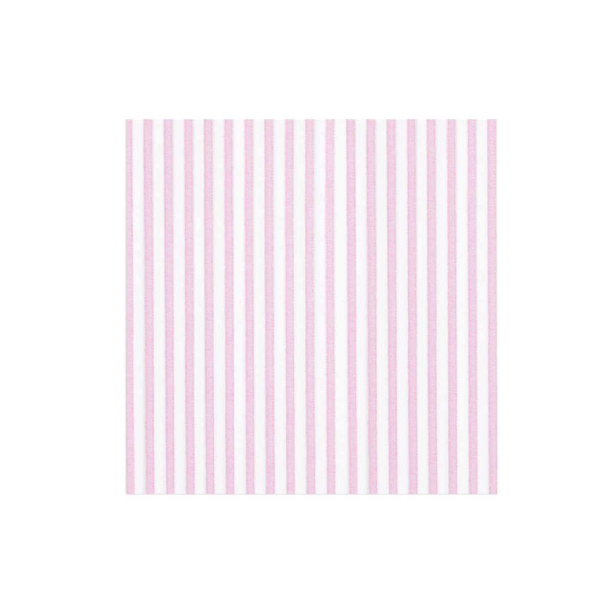 Papersoft Capri Pink Dinner Napkins, pink and white stripes