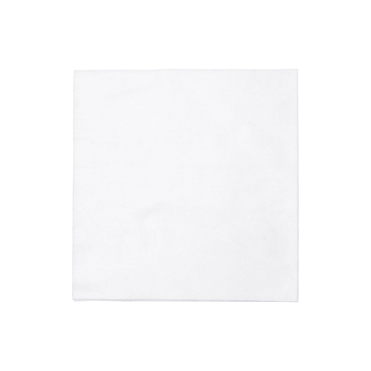 Papersoft Bianco Solid Dinner Napkins, solid white