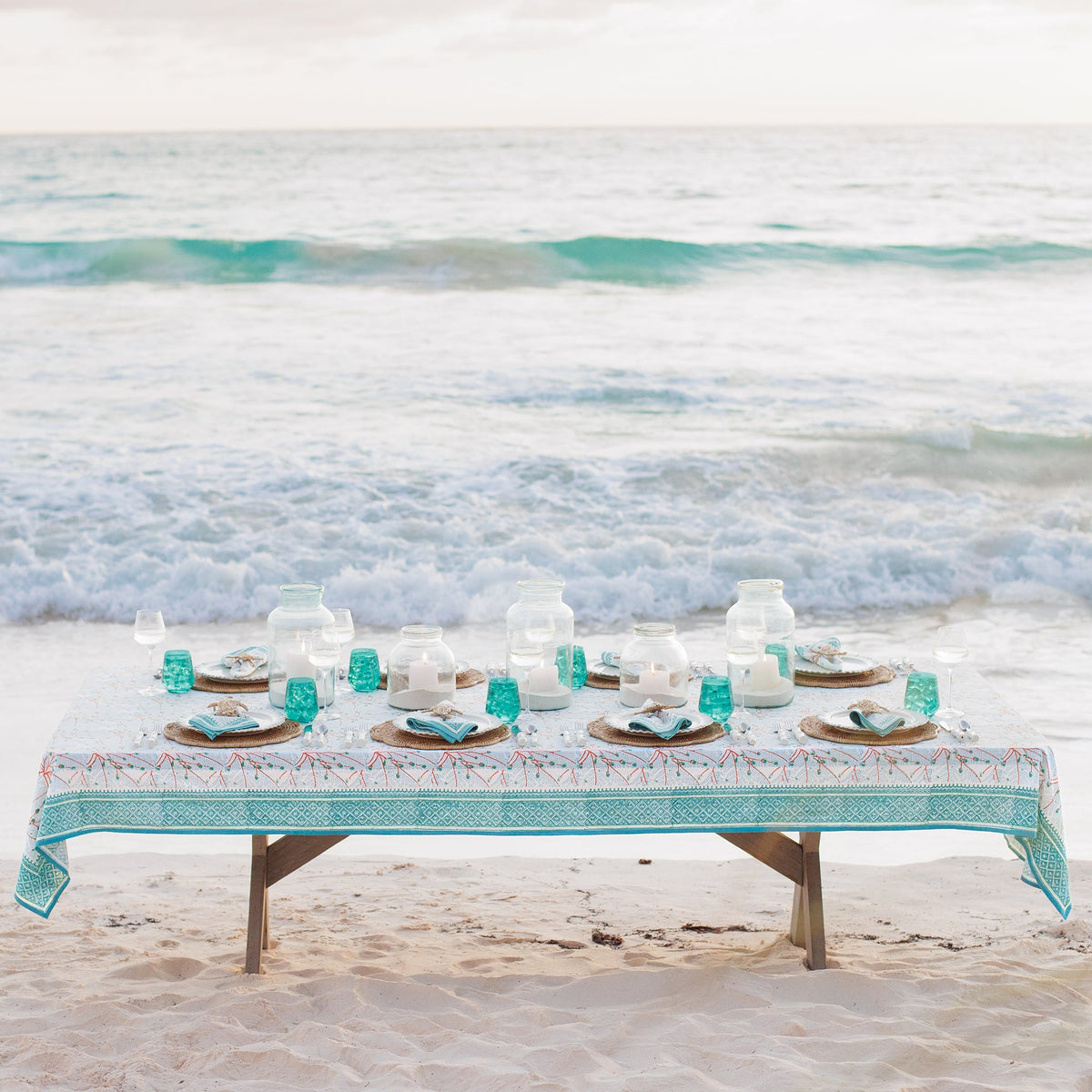 Sea Fan Tablecloth - Starboard Lane