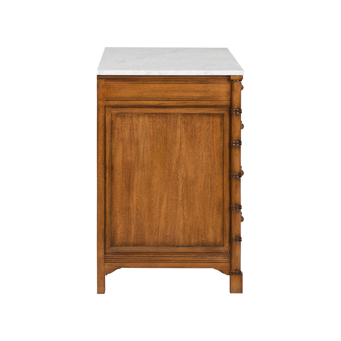 Indochine Chest - Marble, side view - Starboard Lane