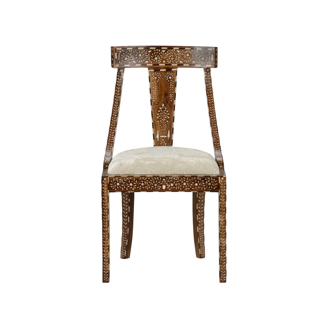 Aryana Chair, side view - Starboard Lane