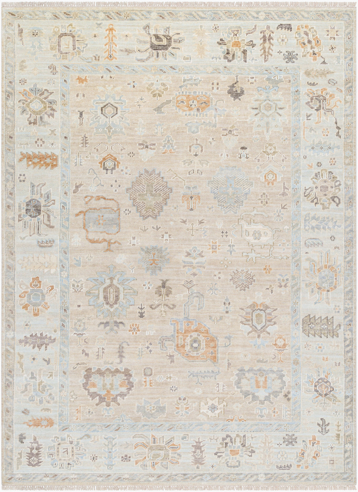 Antalya Hand-Knotted Wool Rug - Starboard Lane