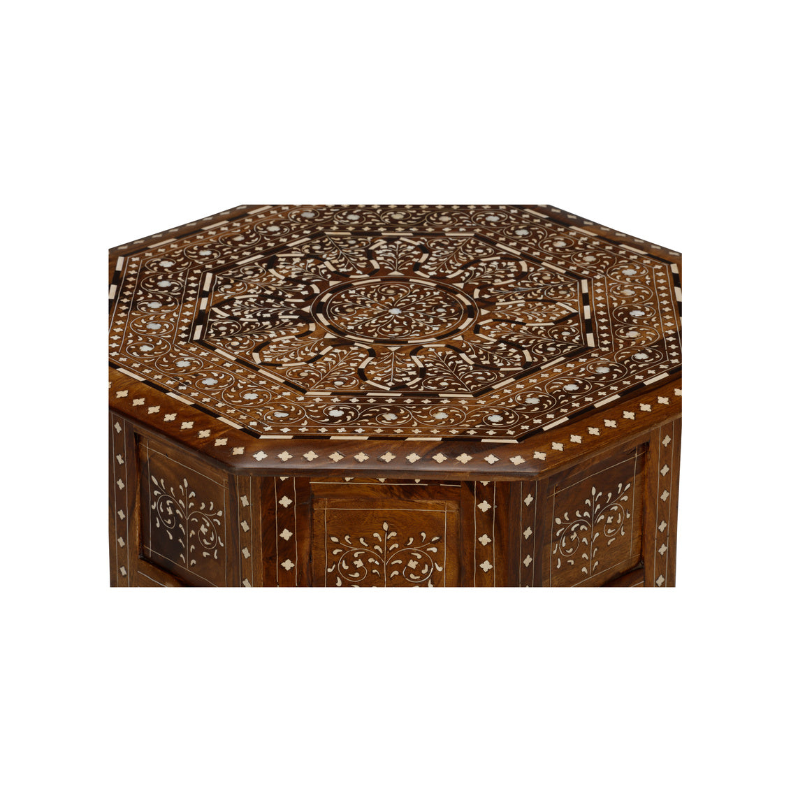 Aryana Side Table, front view - Starboard Lane