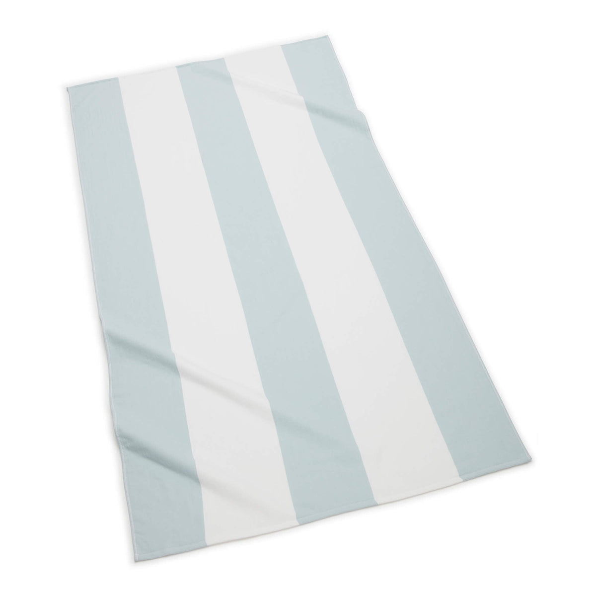 Block Stripe Fouta Beach Towels in Seaglass