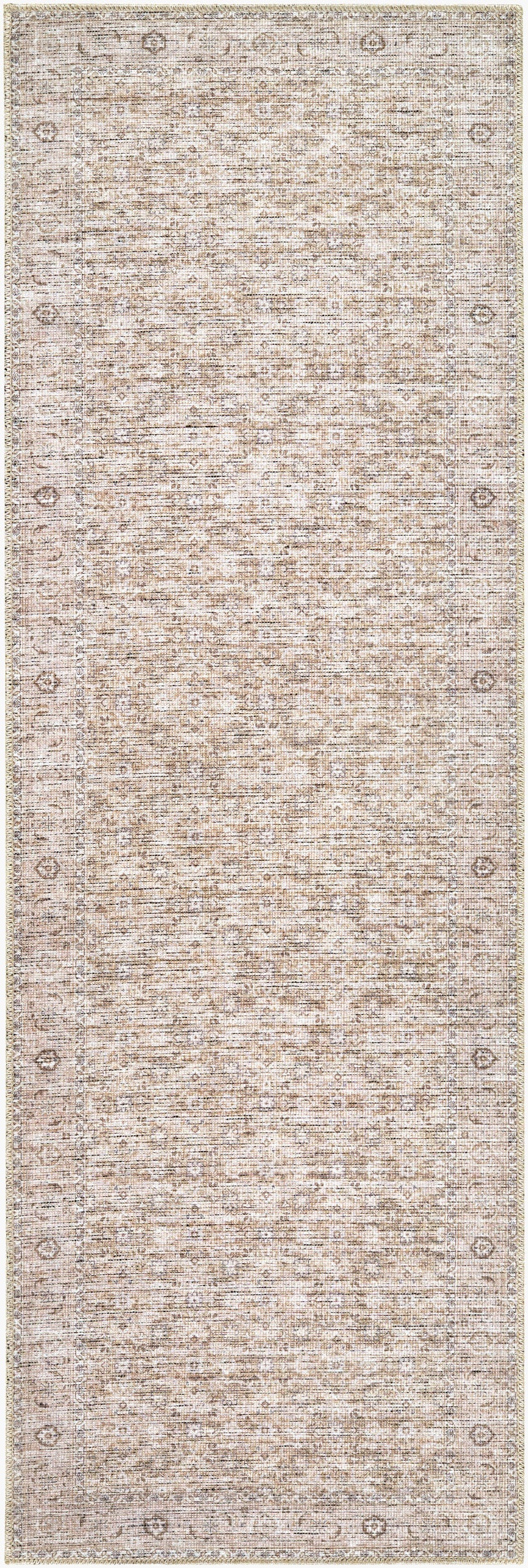 Aureta Washable Rug, 2'7" x 7'10" Runner - Starboard Lane