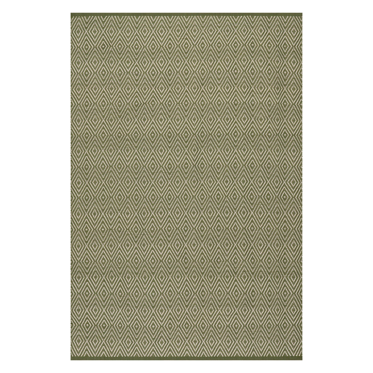 Diamond Indoor/Outdoor Rug, Sage - Starboard Lane