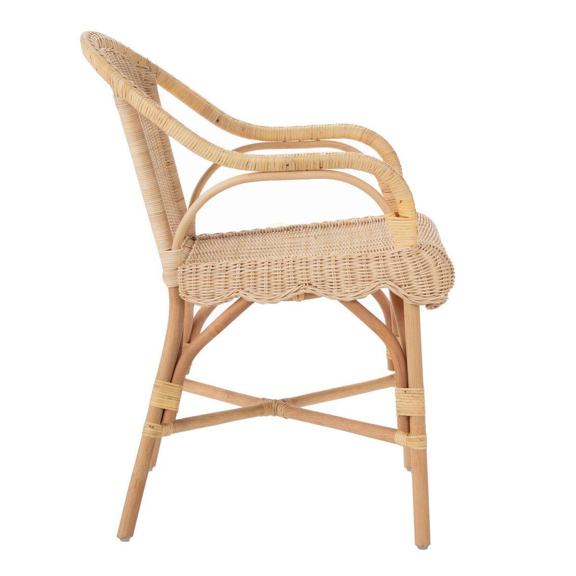 Hope Hill Chair, side view - Starboard Lane