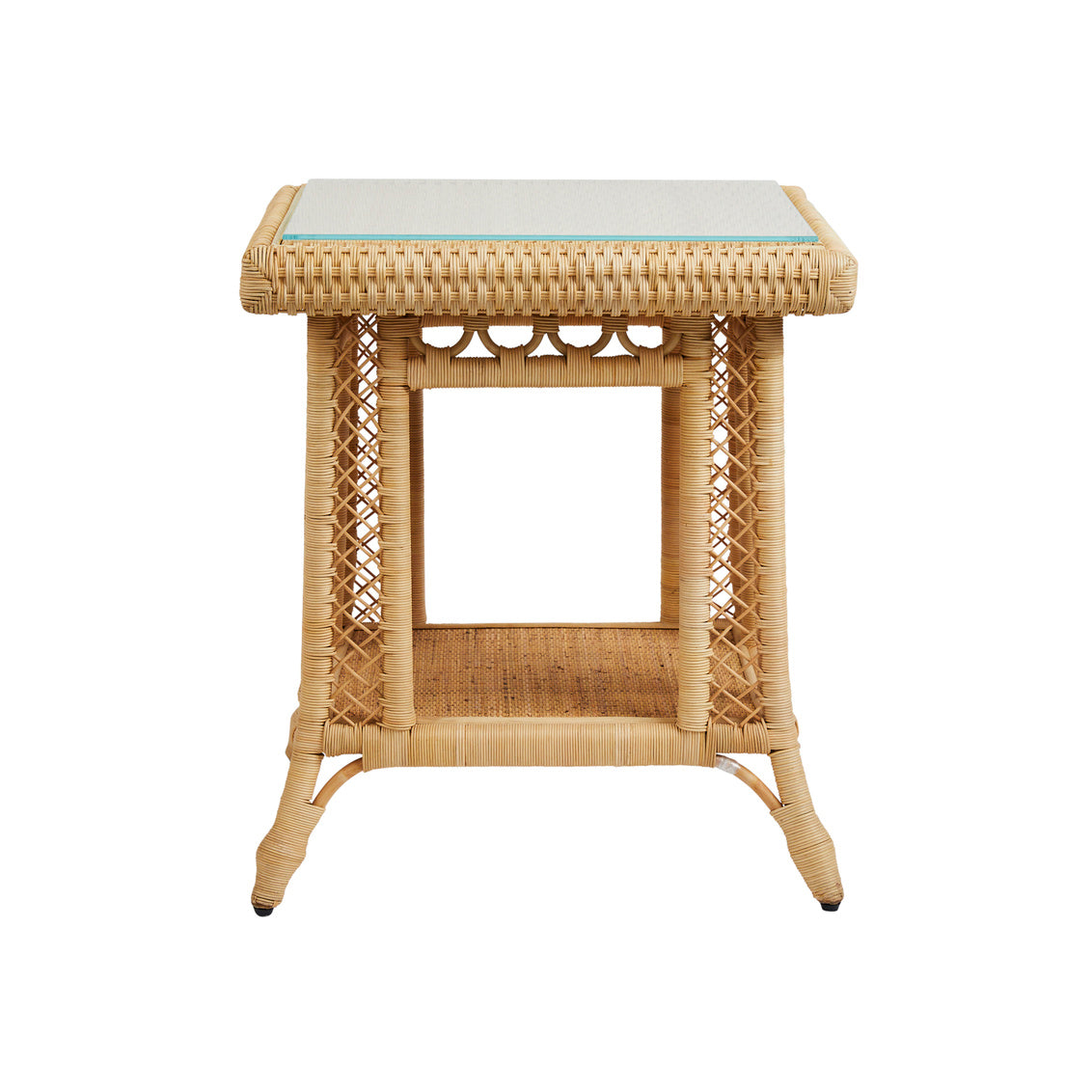 Hope Town Side Table, front view - Starboard Lane