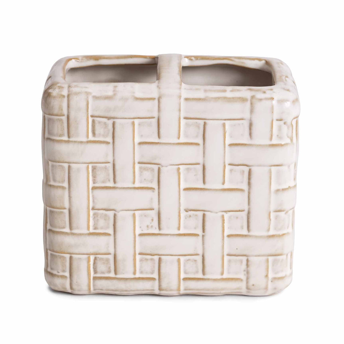 Cane Bath Accessories, Toothbrush Holder