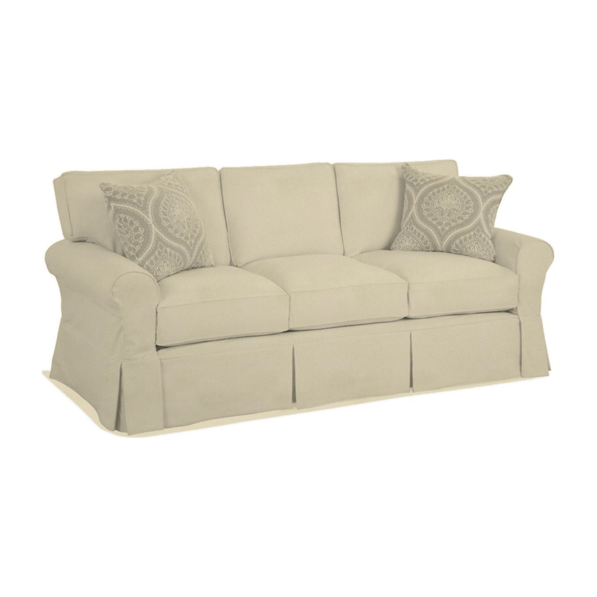 Caneel 3-Seat Sofa, Harbor Canvas – Sandbar - Starboard Lane