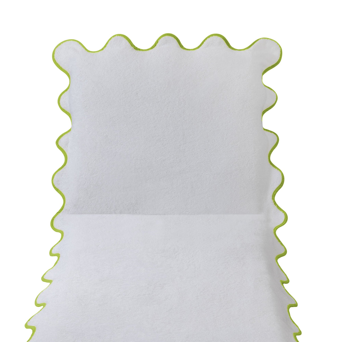 Chairish Scalloped Lounge Chair Covers