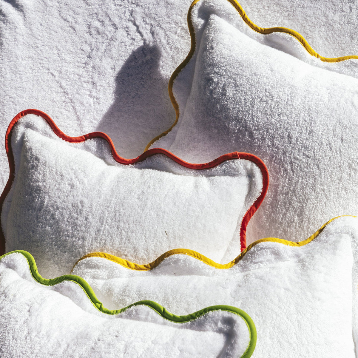 Chairish Scalloped Outdoor Pillows