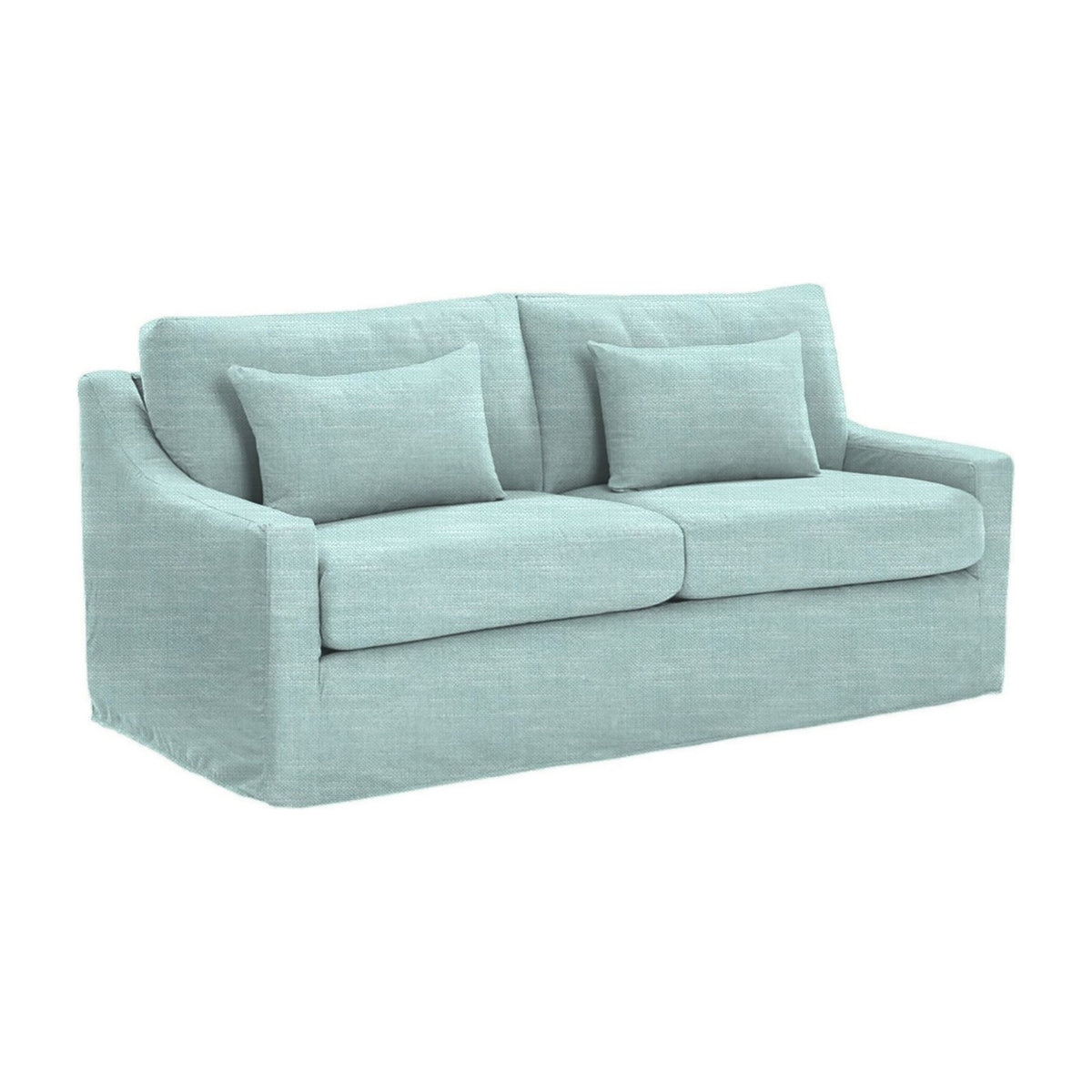 Cinnamon Grande 2-Seat Sofa, Trade Wind – Lagoon - Starboard Lane
