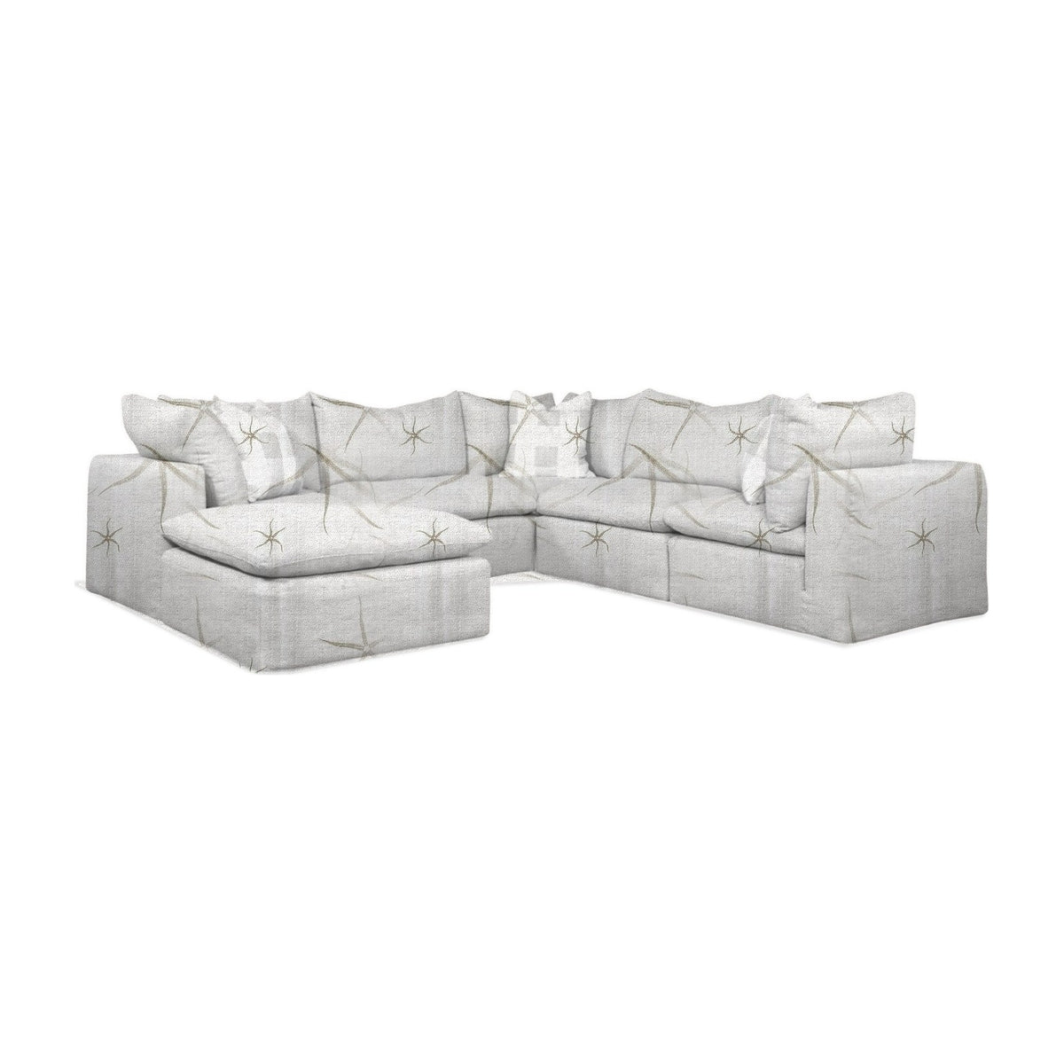 Coki Modular Armless, Starfish Cay – Sugar Sand - Starboard Lane